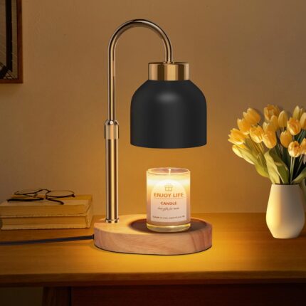 Tuinmart Candle Warmer Lamp with Dimmer Adjustable Height